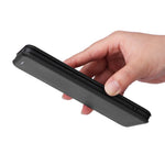 Xiaomi 13 Lite / Civi 2 5G-mobilcover, PU-læder, kulfibertekstur, stativ og kortholder