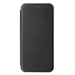 Xiaomi 13 Lite / Civi 2 5G-mobilcover, PU-læder, kulfibertekstur, stativ og kortholder