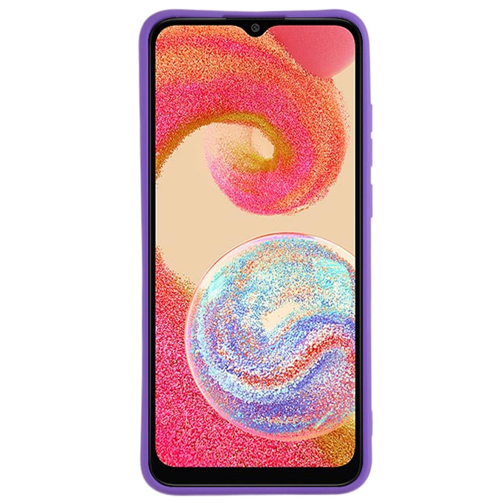 For Samsung Galaxy A04e 4G / M04 4G / F04 4G Phone Cover Anti-scratch Double-Sided Matte TPU Phone Case