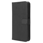 For Xiaomi Redmi Note 12 4G Cell Phone Case PU Leather Diamond Texture Wallet Stand Cover
