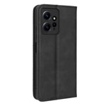 For Xiaomi Redmi Note 12 4G Wallet Stand Phone Case Retro Leather Phone Cover