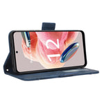Multiple Card Slots Phone Case for Xiaomi Redmi Note 12 4G Wallet Stand Leather Phone Cover
