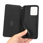 For Xiaomi Redmi Note 12 4G Stand Phone Cover Wallet Rhombus Pattern Imprinted PU Leather Case