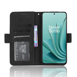 For OnePlus Nord 3 5G / Ace 2V Phone Leather Case Multiple Card Slots Phone Cover with Wallet Stand