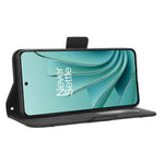For OnePlus Nord 3 5G / Ace 2V Phone Leather Case Multiple Card Slots Phone Cover with Wallet Stand