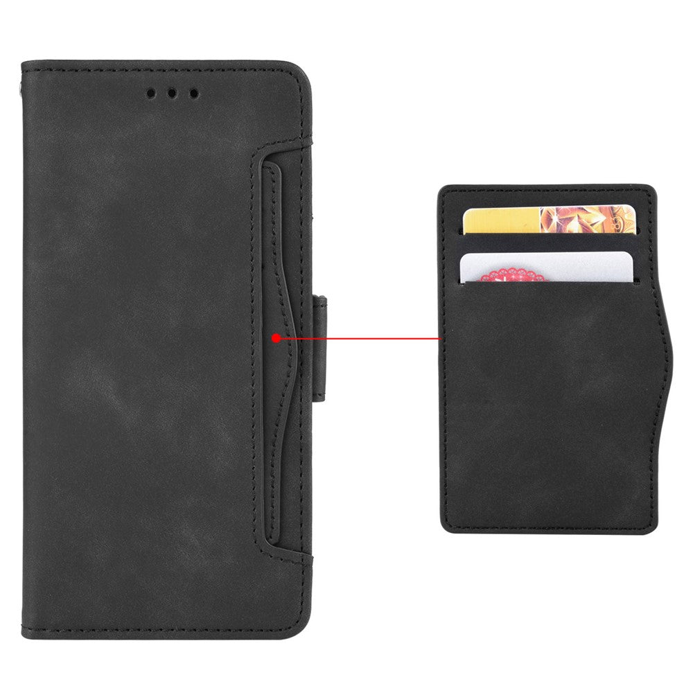 For OnePlus Nord 3 5G / Ace 2V Phone Leather Case Multiple Card Slots Phone Cover with Wallet Stand