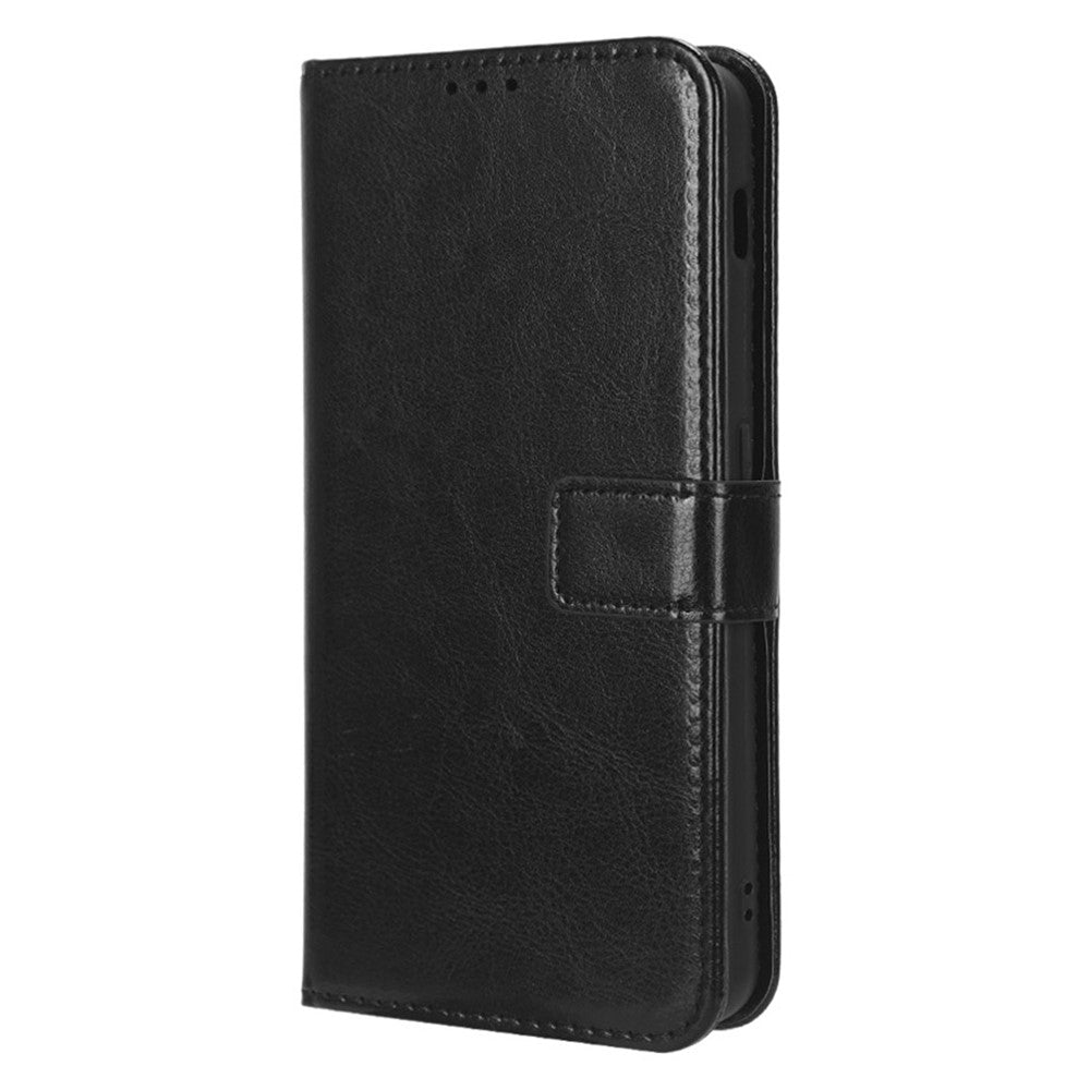 For OnePlus Nord 3 5G / Ace 2V Cell Phone Case Wallet Stand Crazy Horse Texture Leather Phone Cover