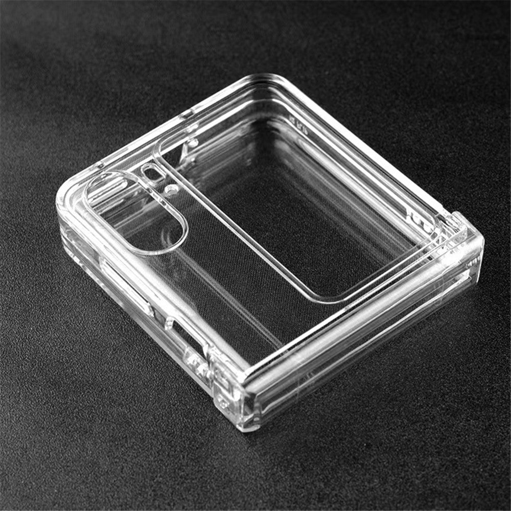For Oppo Find N2 Flip 5G Anti-Scratch Phone Case Transparent Hard PC Protective Cover