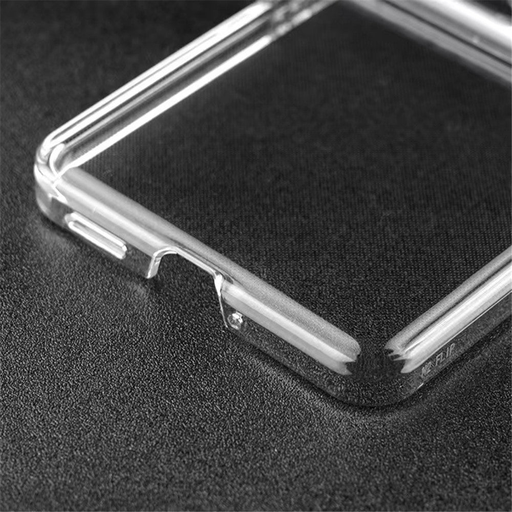For Oppo Find N2 Flip 5G Anti-Scratch Phone Case Transparent Hard PC Protective Cover