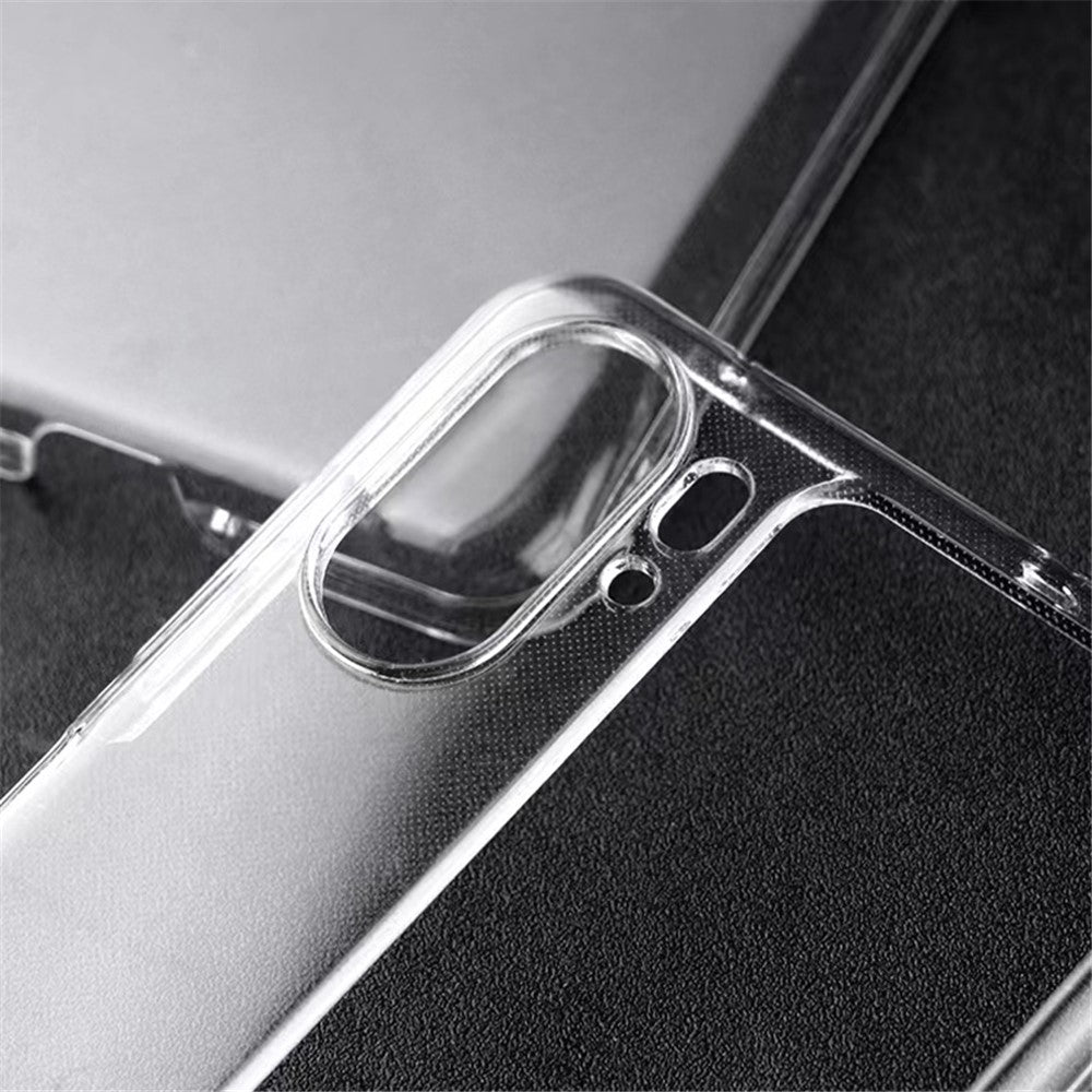 For Oppo Find N2 Flip 5G Anti-Scratch Phone Case Transparent Hard PC Protective Cover