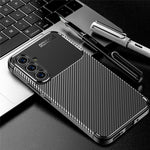 For Samsung Galaxy A54 5G Carbon Fiber Texture Phone Case Anti-drop Protective Phone TPU Cover