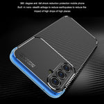 For Samsung Galaxy A54 5G Carbon Fiber Texture Phone Case Anti-drop Protective Phone TPU Cover