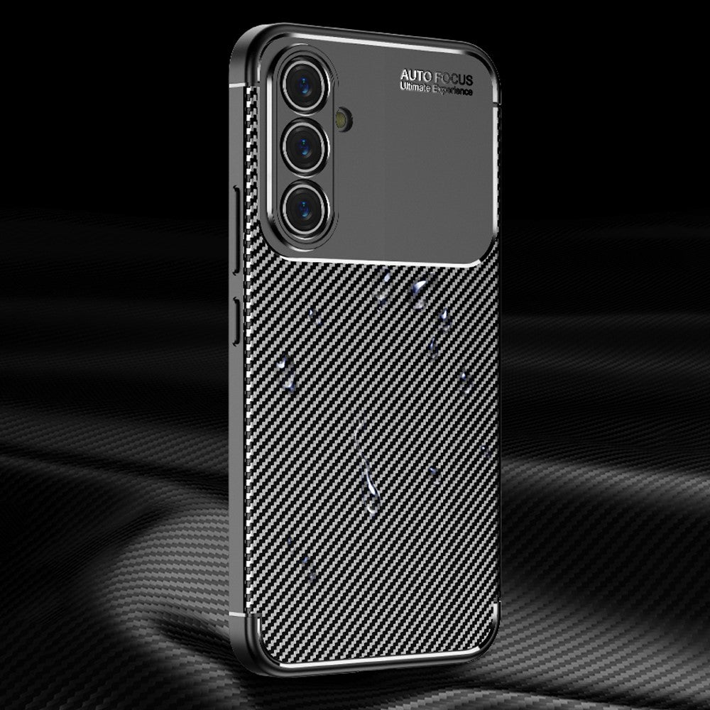 For Samsung Galaxy A54 5G Carbon Fiber Texture Phone Case Anti-drop Protective Phone TPU Cover