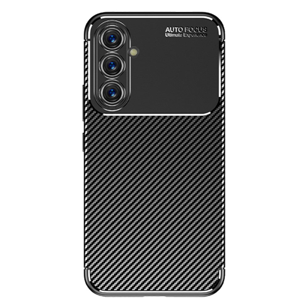 For Samsung Galaxy A54 5G Carbon Fiber Texture Phone Case Anti-drop Protective Phone TPU Cover