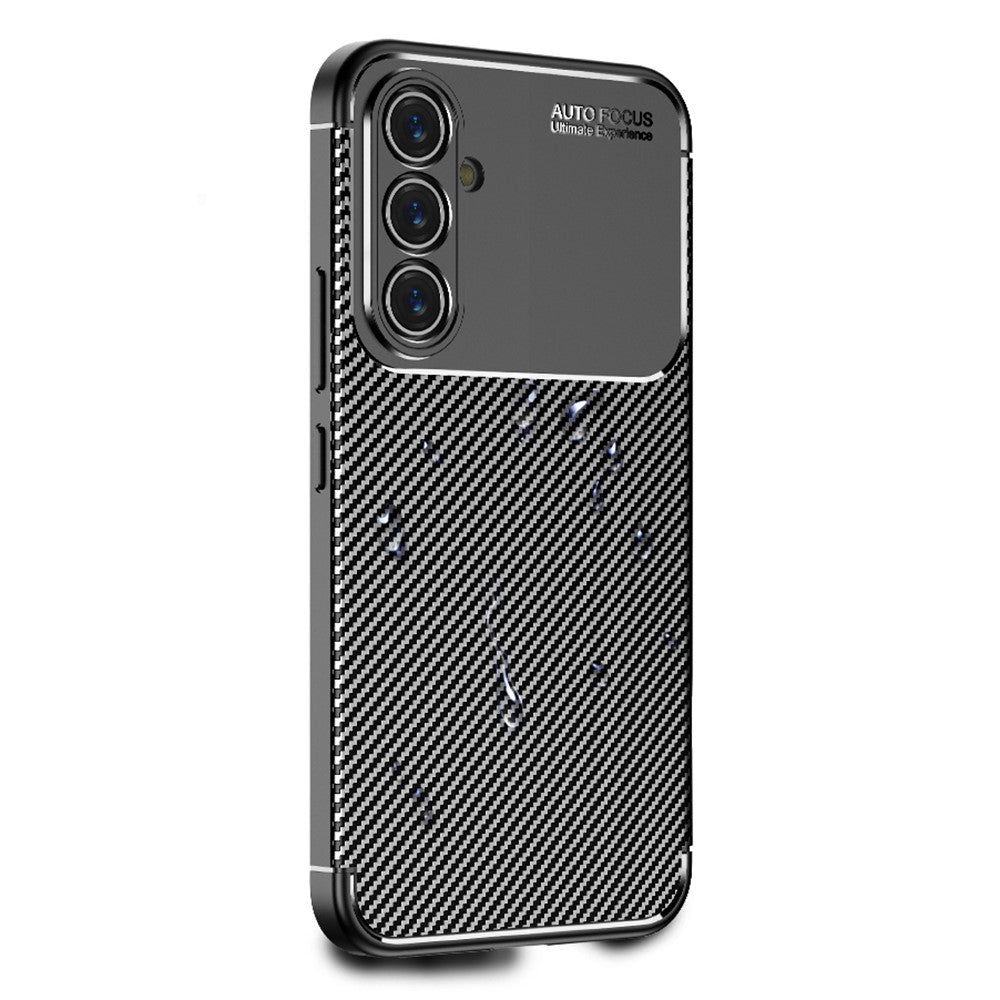For Samsung Galaxy A54 5G Carbon Fiber Texture Phone Case Anti-drop Protective Phone TPU Cover