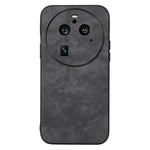 For Oppo Find X6 Pro Phone Case Texture Leather+PC+TPU Anti-scratch Phone Cover