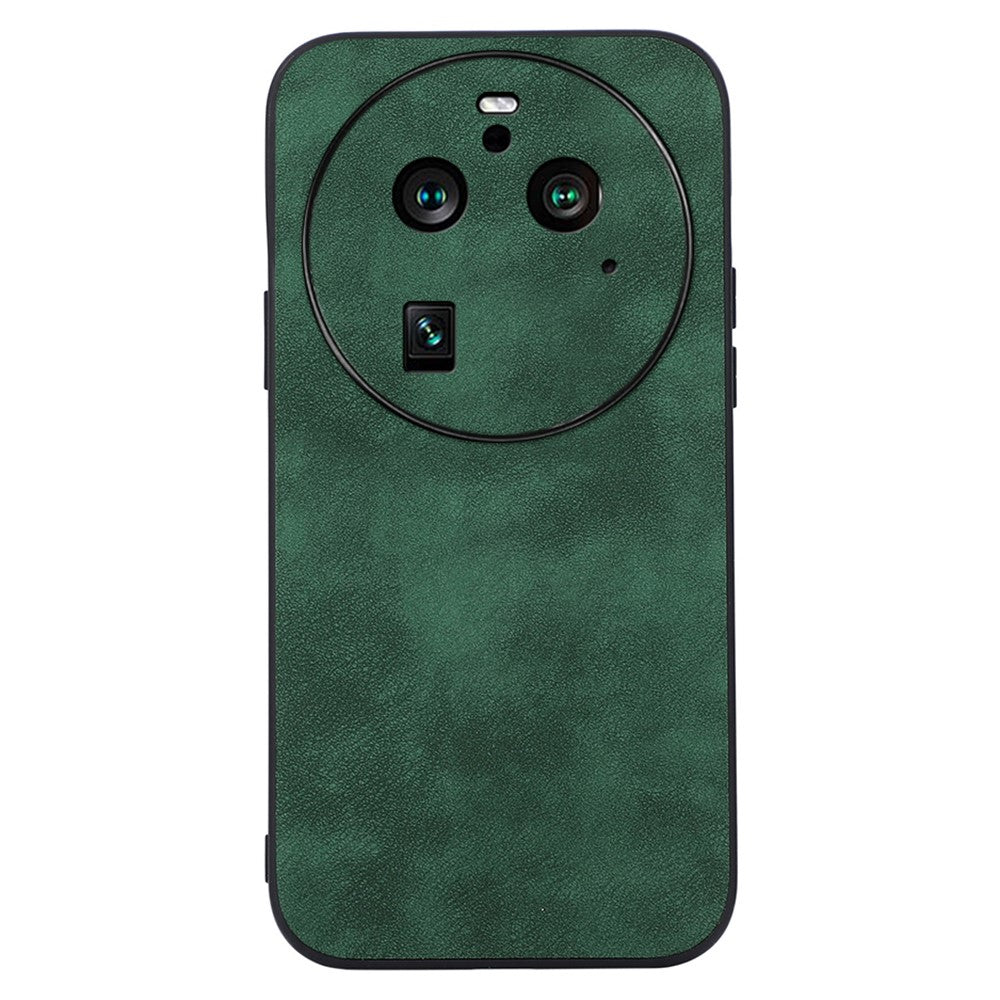 For Oppo Find X6 Pro Phone Case Texture Leather+PC+TPU Anti-scratch Phone Cover