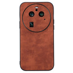 For Oppo Find X6 Pro Phone Case Texture Leather+PC+TPU Anti-scratch Phone Cover