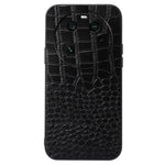 For Oppo Find X6 Cell Phone Case Crocodile Texture Genuine Cowhide Leather Coated PC+TPU Cover