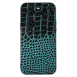 For Oppo Find X6 Cell Phone Case Crocodile Texture Genuine Cowhide Leather Coated PC+TPU Cover