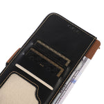 For Oppo Find X6 Pro Phone Case RFID Blocking Genuine Cowhide Leather Cover with Stand Wallet
