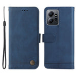 For Xiaomi Redmi Note 12 4G Leather Wallet Cases Skin Touch Phone Cover Stand with Strap