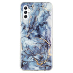 Til Samsung Galaxy A54 5G Marmor Mønster Telefon TPU Etui Anti-ridse IMD Telefon Cover