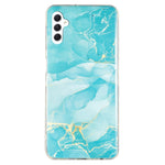 Til Samsung Galaxy A54 5G Marmor Mønster Telefon TPU Etui Anti-ridse IMD Telefon Cover
