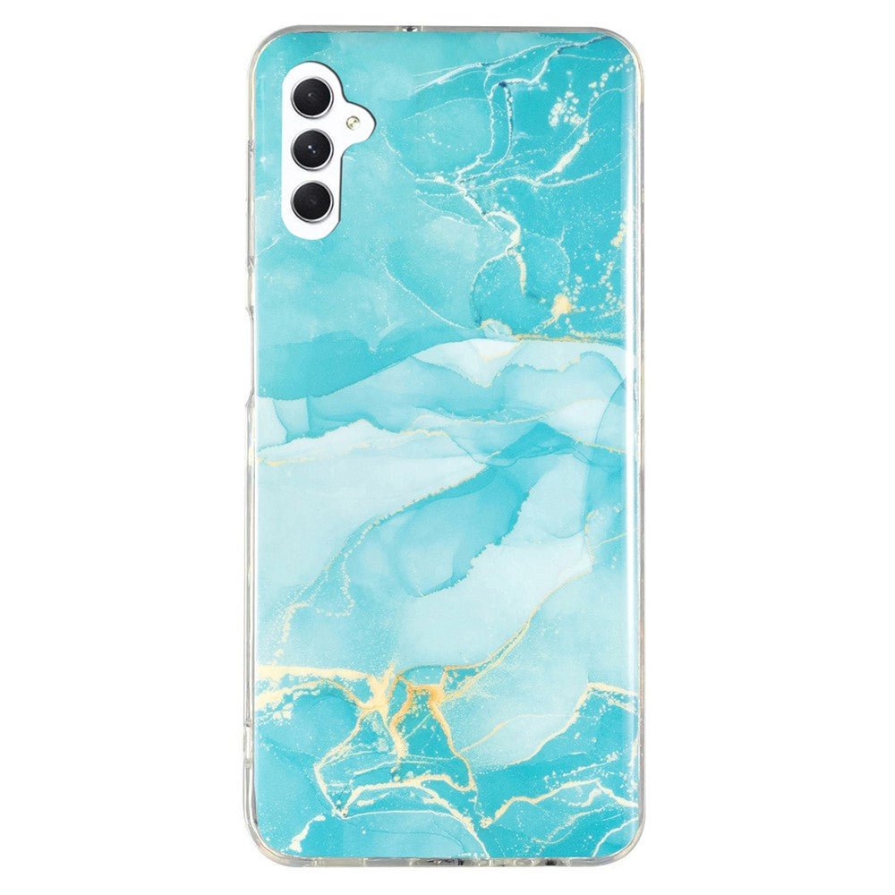 Til Samsung Galaxy A54 5G Marmor Mønster Telefon TPU Etui Anti-ridse IMD Telefon Cover