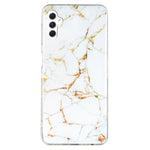 Til Samsung Galaxy A54 5G Marmor Mønster Telefon TPU Etui Anti-ridse IMD Telefon Cover