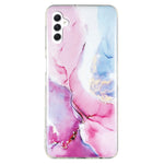 Til Samsung Galaxy A54 5G Marmor Mønster Telefon TPU Etui Anti-ridse IMD Telefon Cover