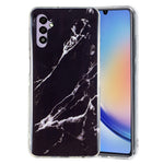 For Samsung Galaxy A34 5G IMD Marble Pattern TPU Case Bump Proof Back Protector Phone Cover