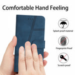 For Xiaomi 13 Pro 5G PU Leather Imprinted Line Phone Shell Wallet Skin-touch Protective Stand Cover