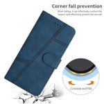 For Xiaomi 13 Pro 5G PU Leather Imprinted Line Phone Shell Wallet Skin-touch Protective Stand Cover