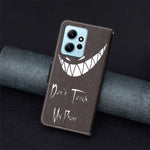 For Xiaomi Redmi Note 12 4G Anti-drop Pattern Printing Phone Case PU Leather Wallet Stand Cover