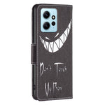 For Xiaomi Redmi Note 12 4G Anti-drop Pattern Printing Phone Case PU Leather Wallet Stand Cover