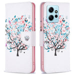 For Xiaomi Redmi Note 12 4G Anti-drop Pattern Printing Phone Case PU Leather Wallet Stand Cover