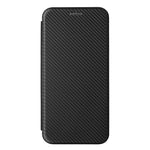 Til OnePlus Nord 3 5G / Ace 2V kulfibertekstur læder stander telefonetui kortholder telefoncover