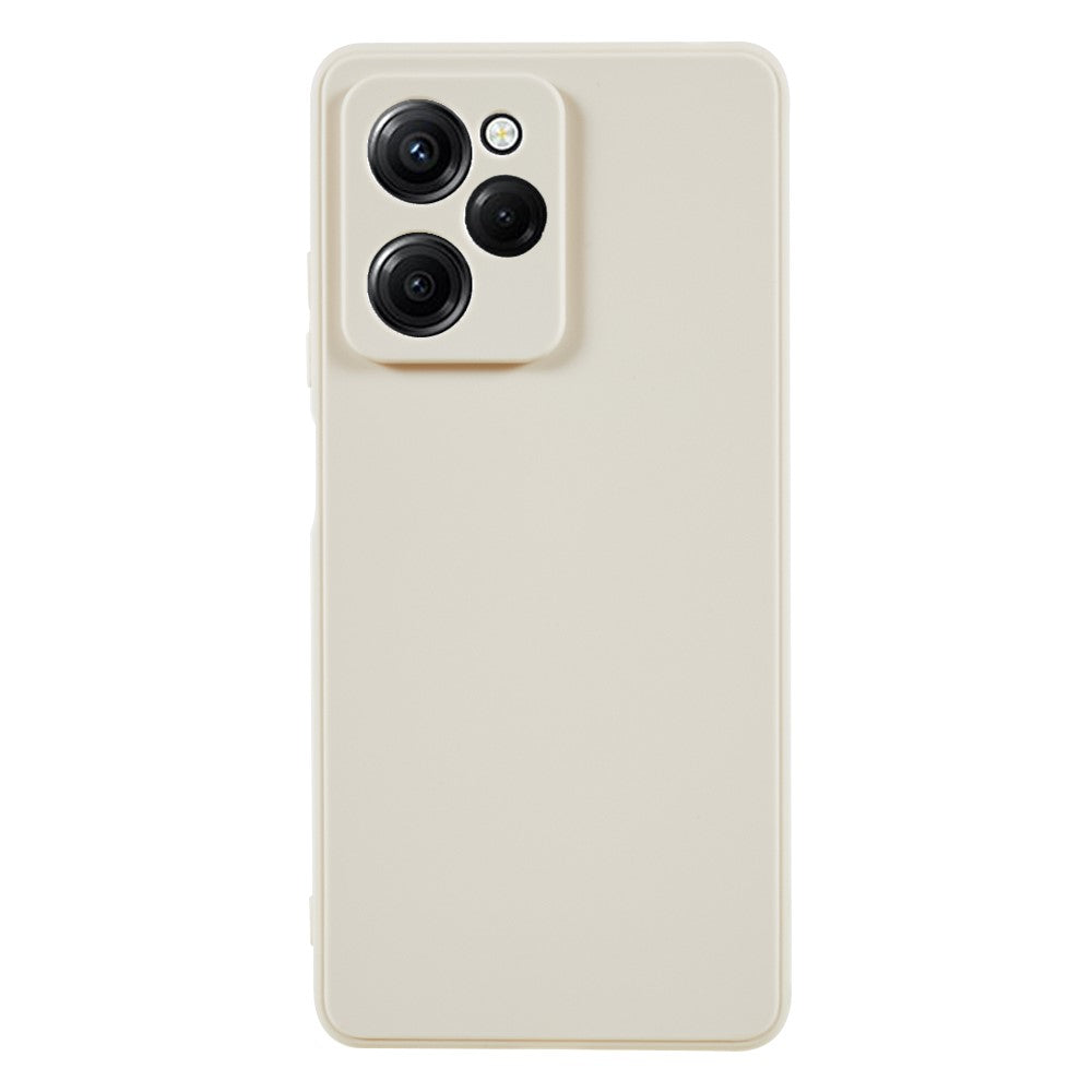 Xiaomi Redmi Note 12 Pro Speed 5G / Poco X5 Pro 5G rak kant design mjukt TPU mobilskal precisa utskärningar