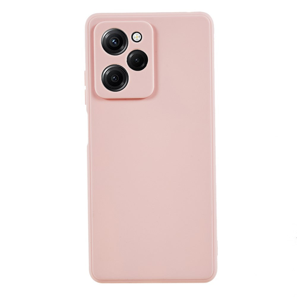 Xiaomi Redmi Note 12 Pro Speed 5G / Poco X5 Pro 5G rak kant design mjukt TPU mobilskal precisa utskärningar