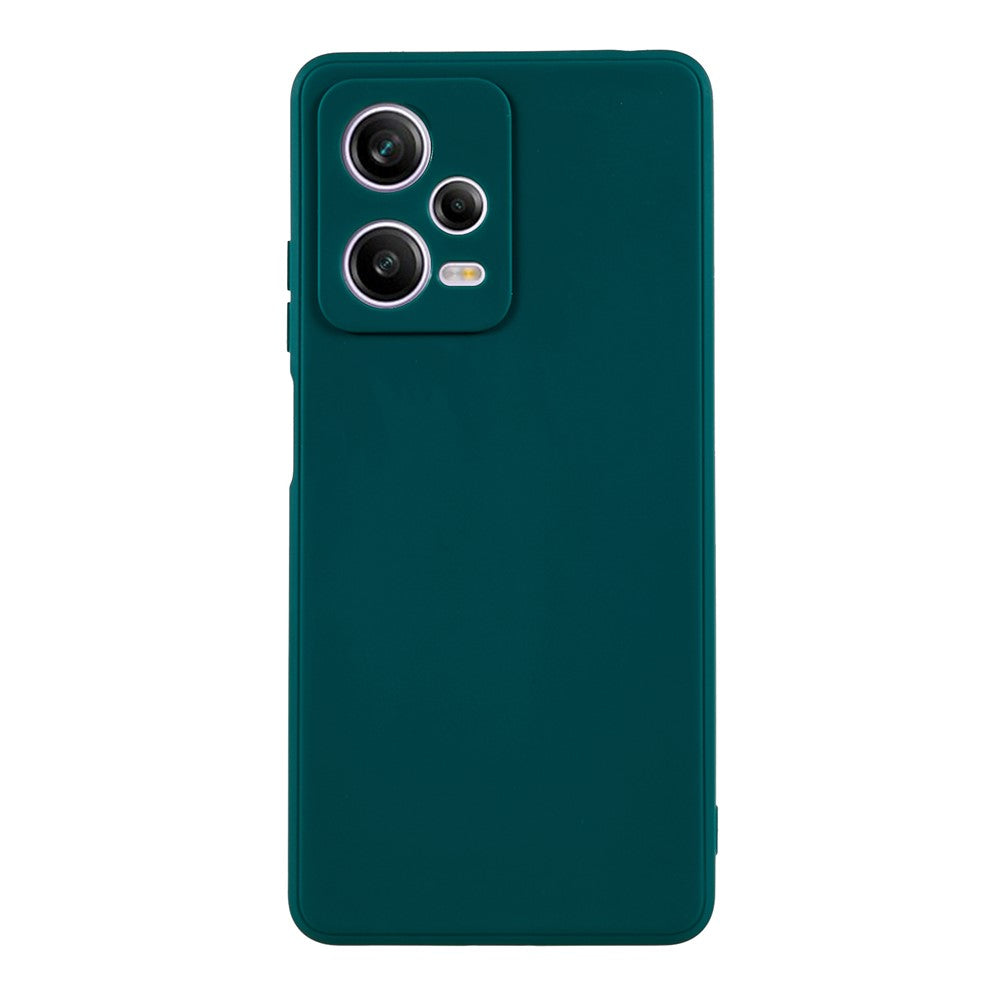 For Xiaomi Redmi Note 12 Pro 5G Straight Edge Design Phone Case Soft TPU Precise Cutout Anti-Scratch Cover