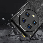 For Xiaomi 13 Ultra Anti-Scratch Litchi Texture TPU Phone Case Anti-drop Smartphone Cover