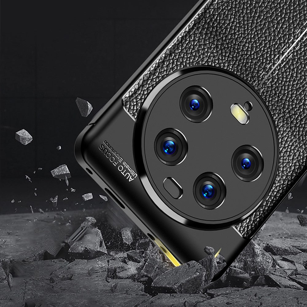 For Xiaomi 13 Ultra Anti-Scratch Litchi Texture TPU Phone Case Anti-drop Smartphone Cover