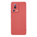 For Xiaomi 13 Lite / Civi 2 5G Rubberized TPU Shockproof Case Fiber Lining Soft Phone Cover
