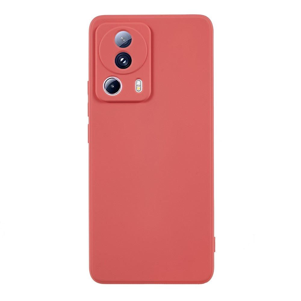 For Xiaomi 13 Lite / Civi 2 5G Rubberized TPU Shockproof Case Fiber Lining Soft Phone Cover