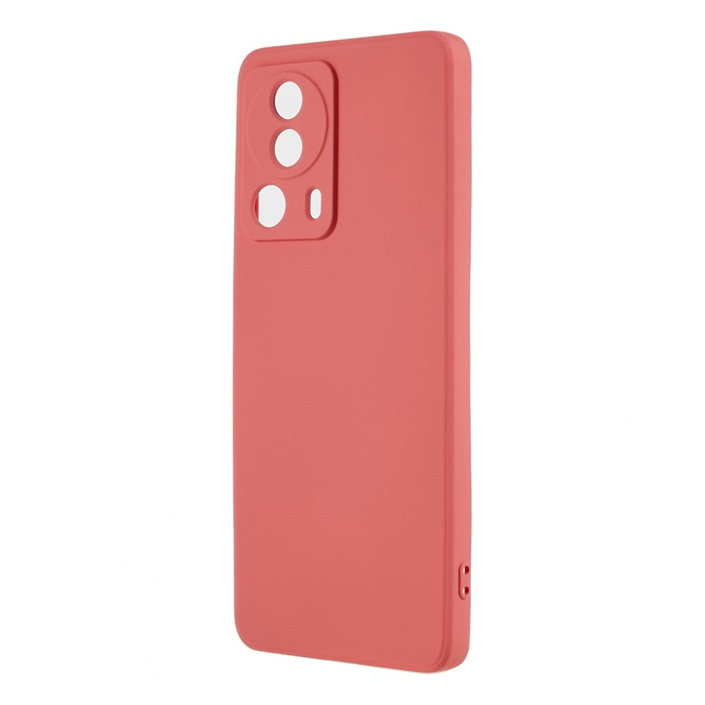 For Xiaomi 13 Lite / Civi 2 5G Rubberized TPU Shockproof Case Fiber Lining Soft Phone Cover