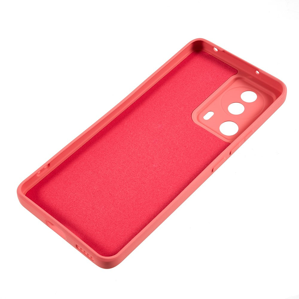 For Xiaomi 13 Lite / Civi 2 5G Rubberized TPU Shockproof Case Fiber Lining Soft Phone Cover