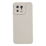 For Xiaomi 13 5G Anti-Scratch TPU Phone Case Fiber Lining Rubberized Protective Cover