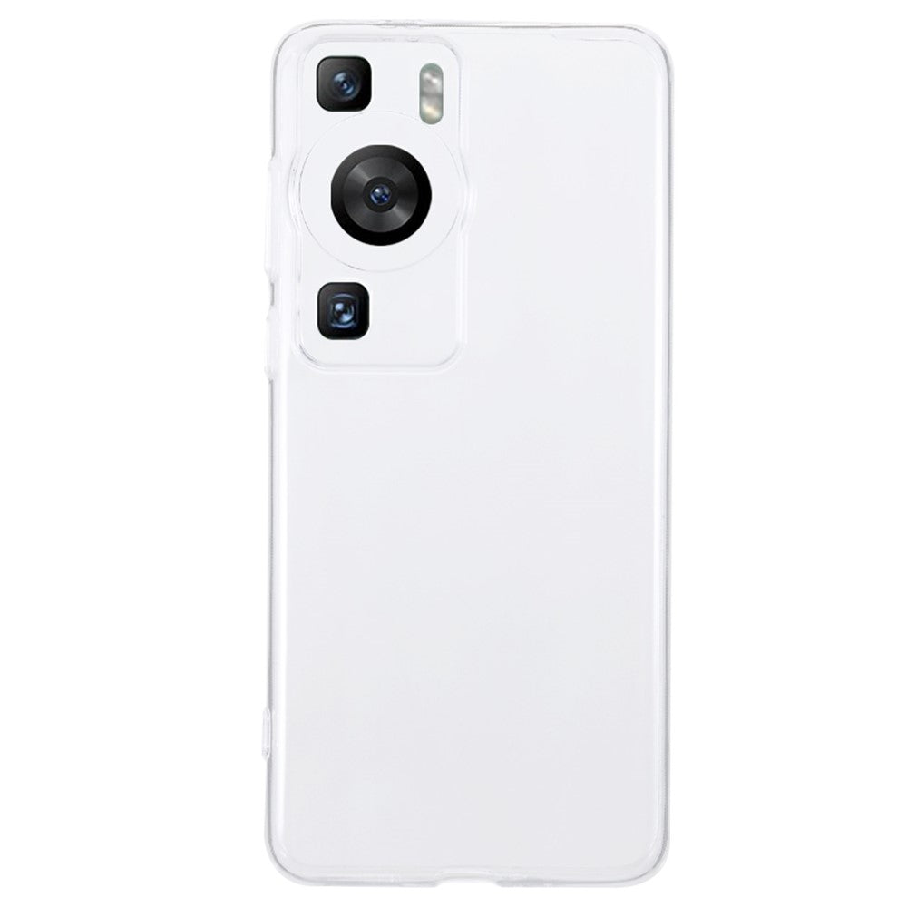 Huawei P60 / P60 Pro TPU-mobilskal Fallskyddande ultratunt transparent skyddande mobilskal