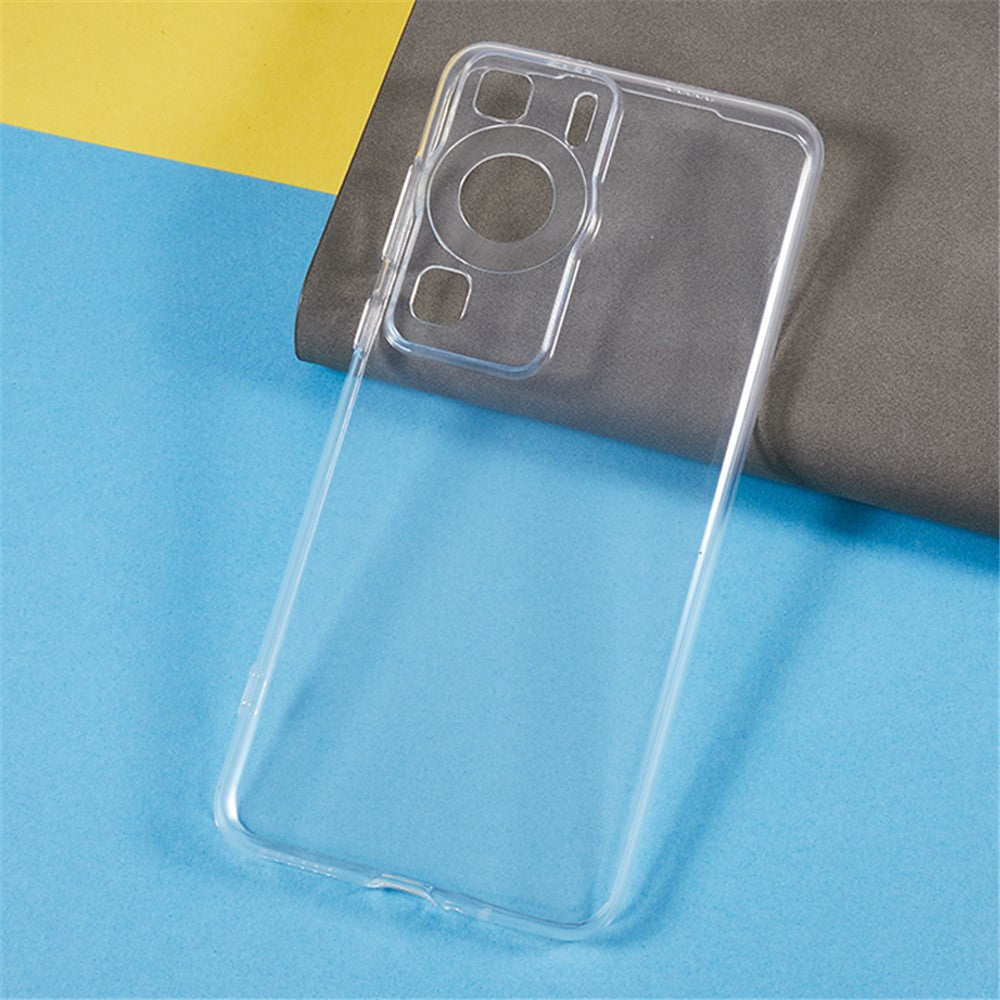 Huawei P60 / P60 Pro TPU-mobilskal Fallskyddande ultratunt transparent skyddande mobilskal